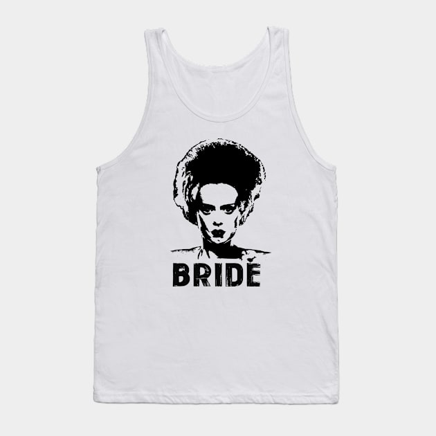 BRIDE OF FRANKENSTEIN - Bride groom couples tee Tank Top by KERZILLA